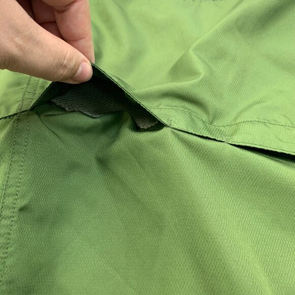 Pnuma Shirt Mens L Large Green Vented Button Up Tab Sleeve Lightweight Outdoor - Picture 9 of 11